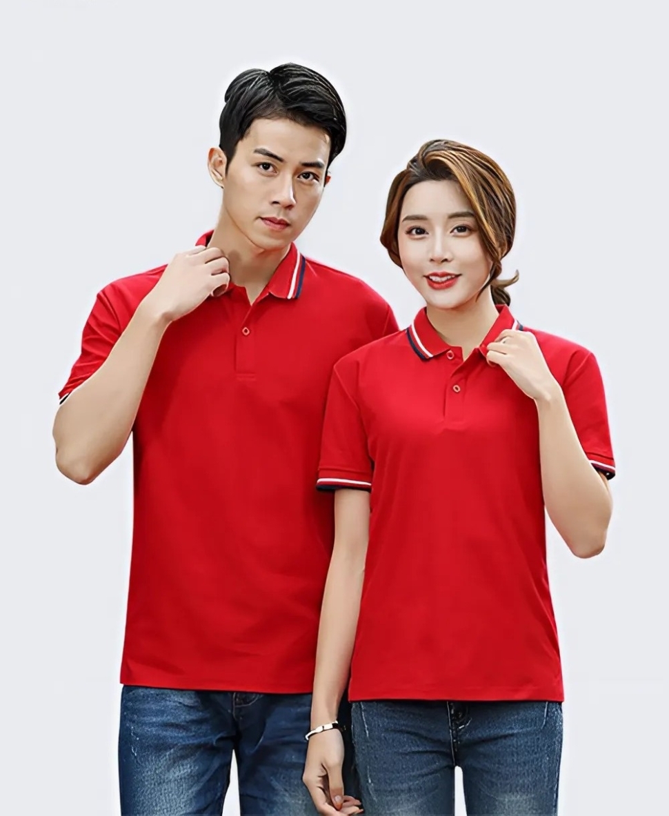 Áo Polo Đỏ Nổi Bật