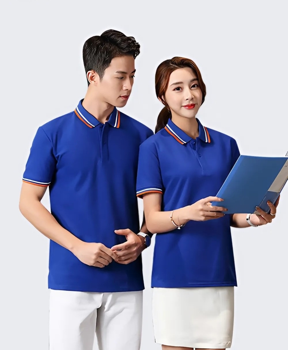 Áo Polo Xanh Dương Tinh Tế