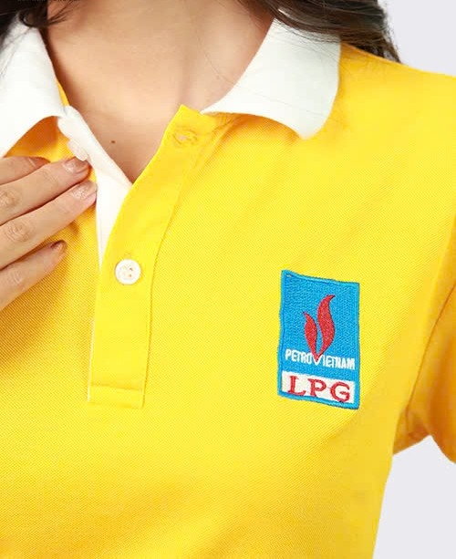 Đồng Phục Áo Polo Vàng Năng Động