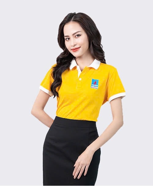 Đồng Phục Áo Polo Vàng Năng Động