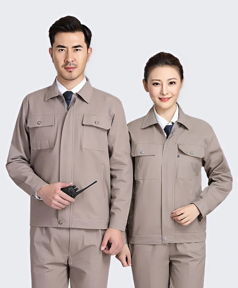 Đồng phục bảo hộ lao động màu xám
